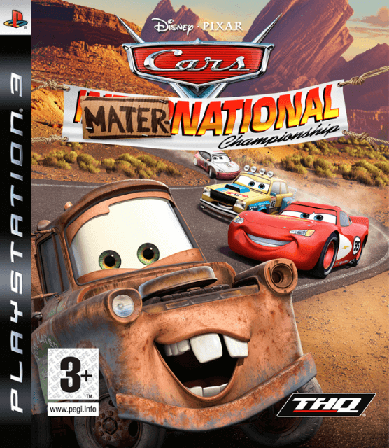 Cars Mater-National Championship box art for Playstation 3